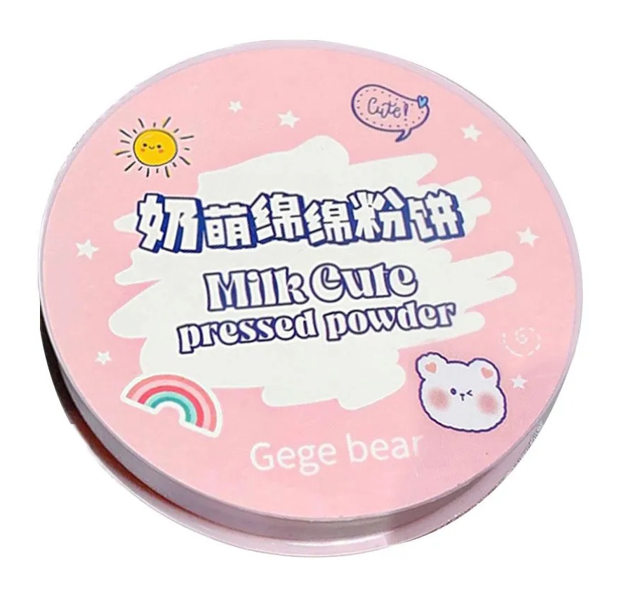 Gege Bear Milk Cute Pressed Powder