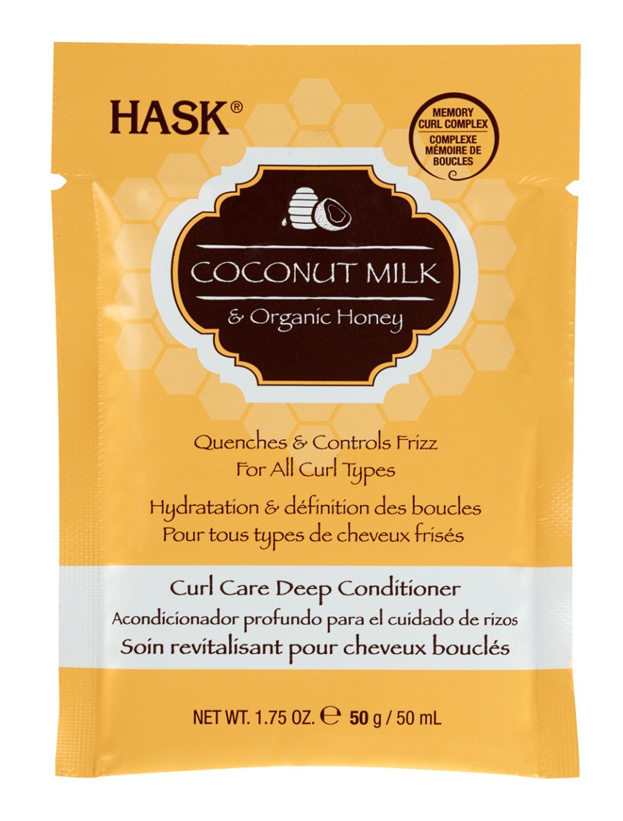 HASK Coconut Milk & Honey Curl Care Deep Conditioner