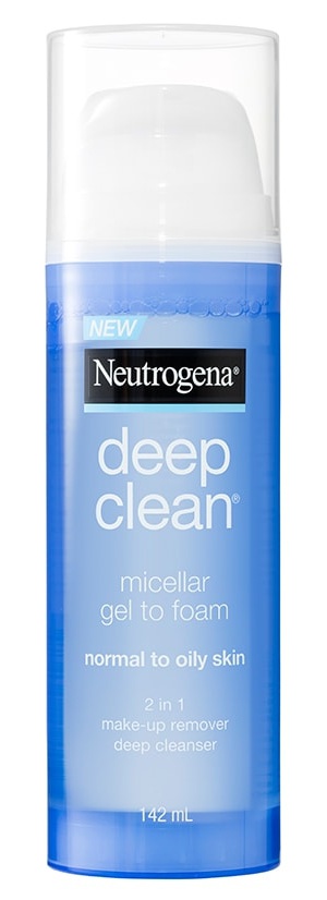 Neutrogena Deep Clean Micellar Gel To Foam - Normal To Oily Skin