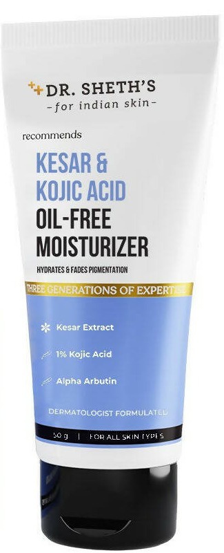 Dr Sheth Kojic Acid And Kesar Moisturizer