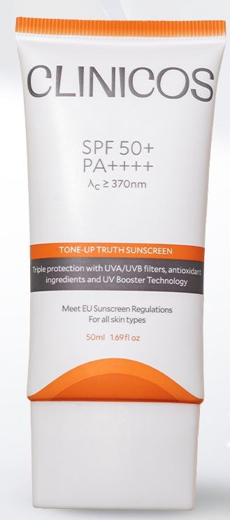 Clinicos Tone-up Truth Sunscreen SPF 50 PA++++