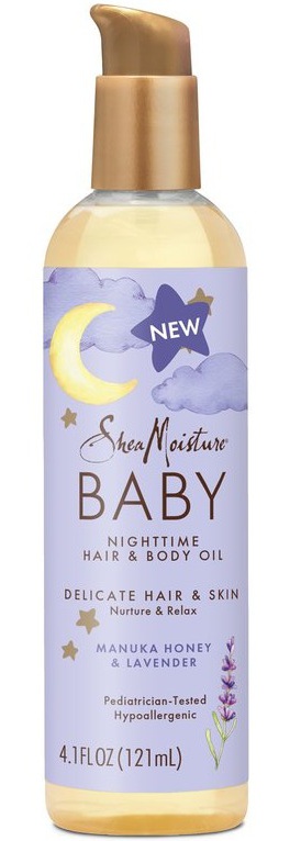 SheaMoisture Baby Nighttime Hair & Body Oil