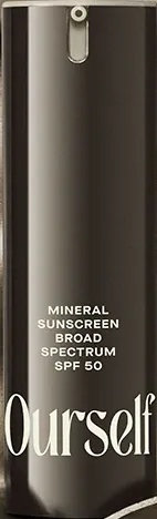 Ourself Mineral Sunscreen Broad Spectrum SPF 50