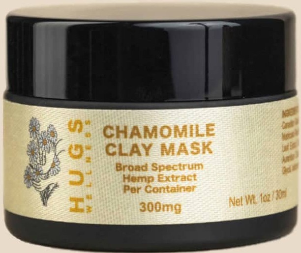 HUGS WELLNESS CBD Chamomile Clay Mask