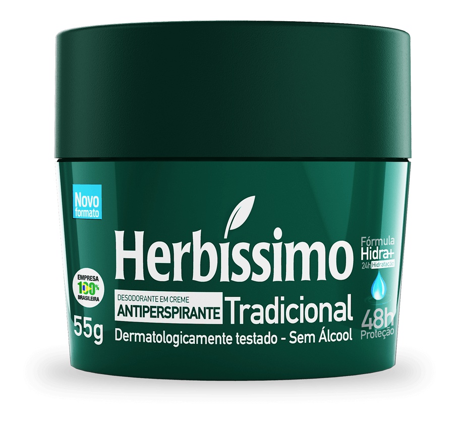 Herbíssimo Desodorante Creme Tradicional