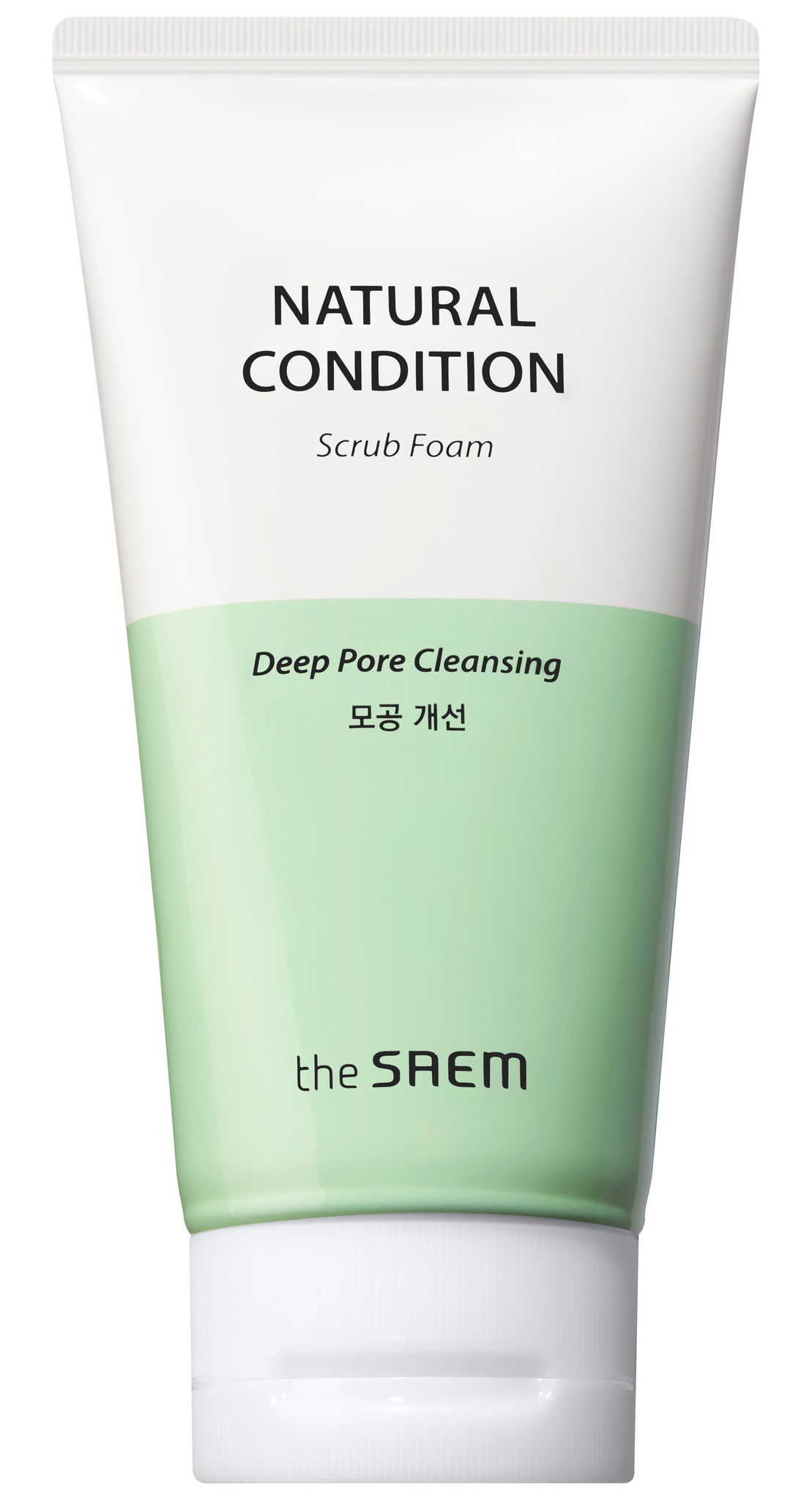 The Saem Natural Condition Scrub Foam Deep Pore Cleansing