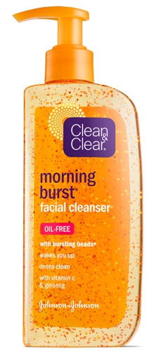 Clean & Clear 2PK of Day & Night Face Wash Citrus Morning Burst Facial  Cleanser