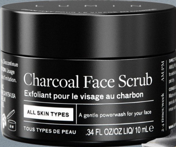 Lumin Charcoal Face Scrub