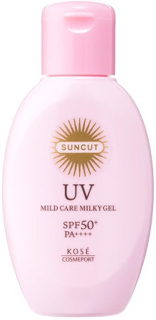 Kose Sun Cut Uv Mild Care Milky Gel Spf 50+ Pa++++
