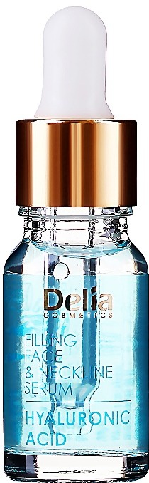Delia Cosmetics Filling Face & Neckline Serum Hyaluronic Acid