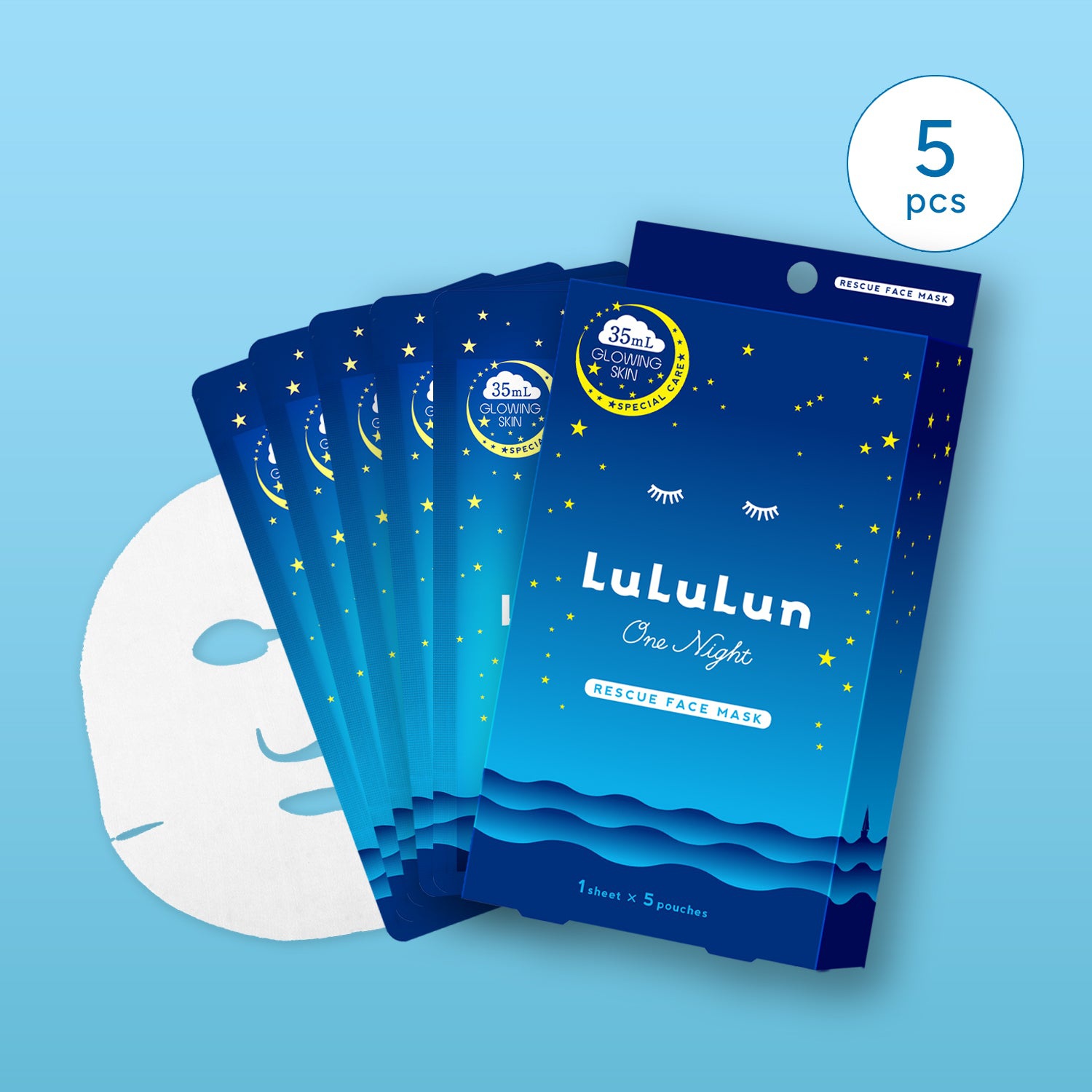 Lululun One Night Rescue Face Mask