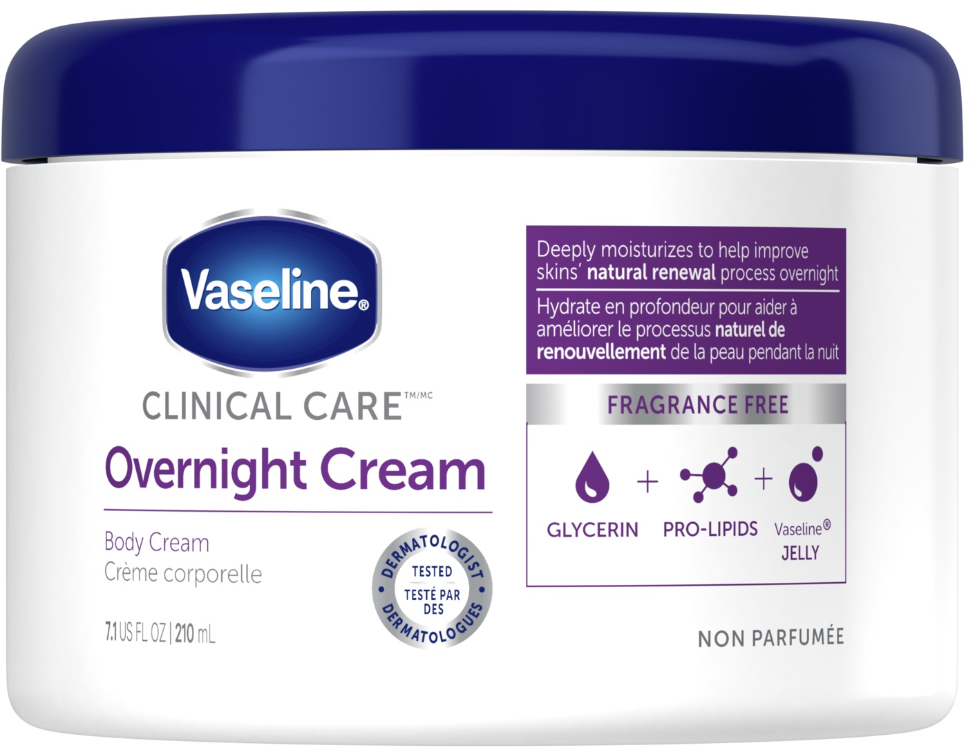 Vaseline Clinical Care, Overnight Cream