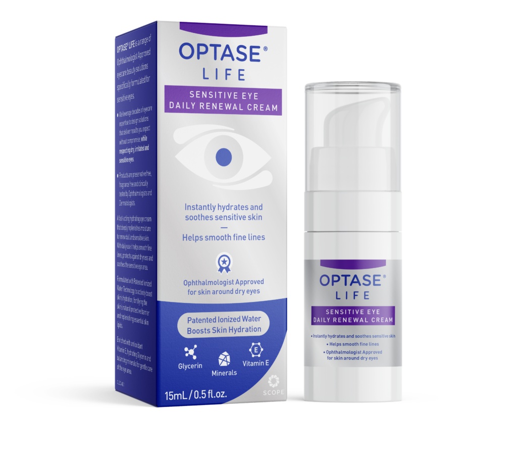 Optase Life Sensitive Eye Daily Renewal Cream