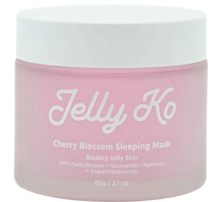 Jelly ko Cherry Blossom Sleeping Mask