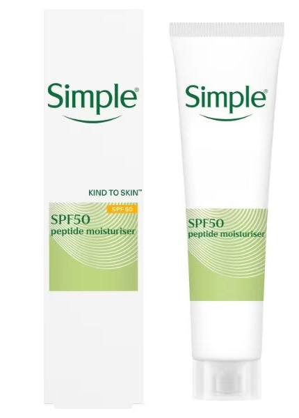 Simple Kind To Skin SPF50 Peptide