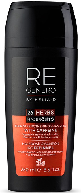 Helia-D RE Genero 26 Herbs Hair Strenghtening Shampoo With Caffeine