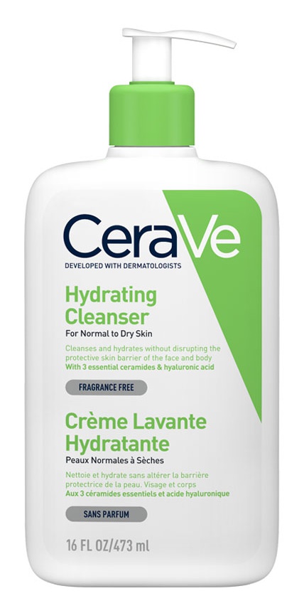 CeraVe Hydrating Cleanser For Dry Skin