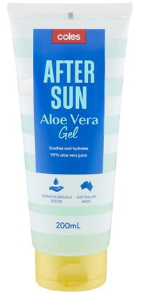 Coles Soothing After Sun Gel Aloe Vera