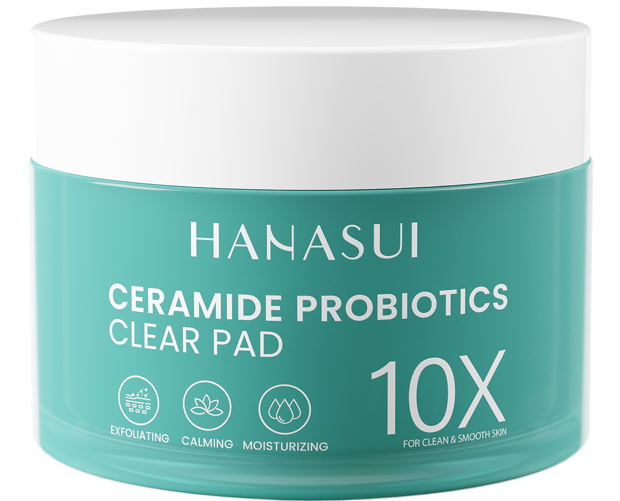 Hanasui Ceramide Probiotics Clear Pad