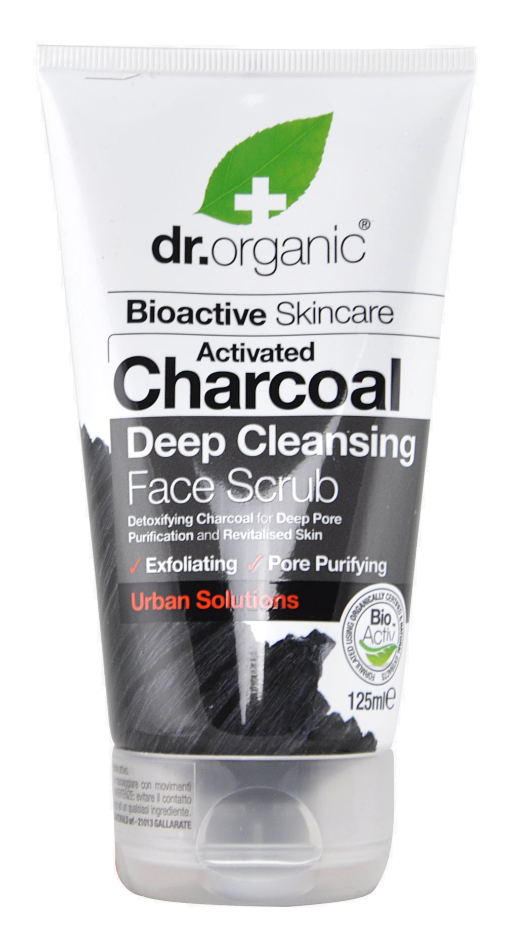 Dr Organic Charcoal Face Scrub