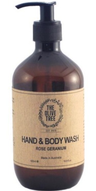 The Olive Tree Geranium Hand And Body Wash