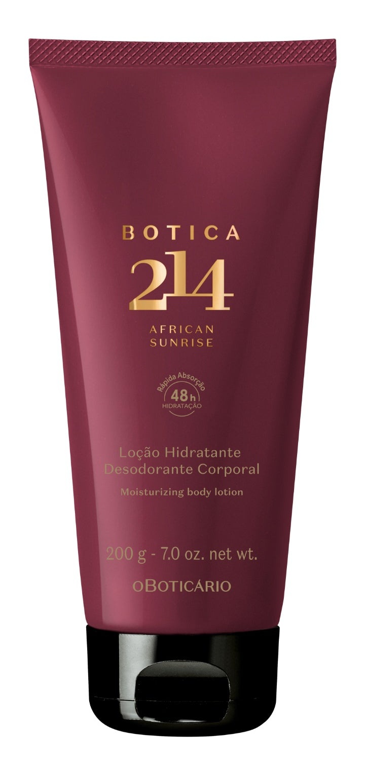O Boticário Botica 214 African Body Lotion For Men