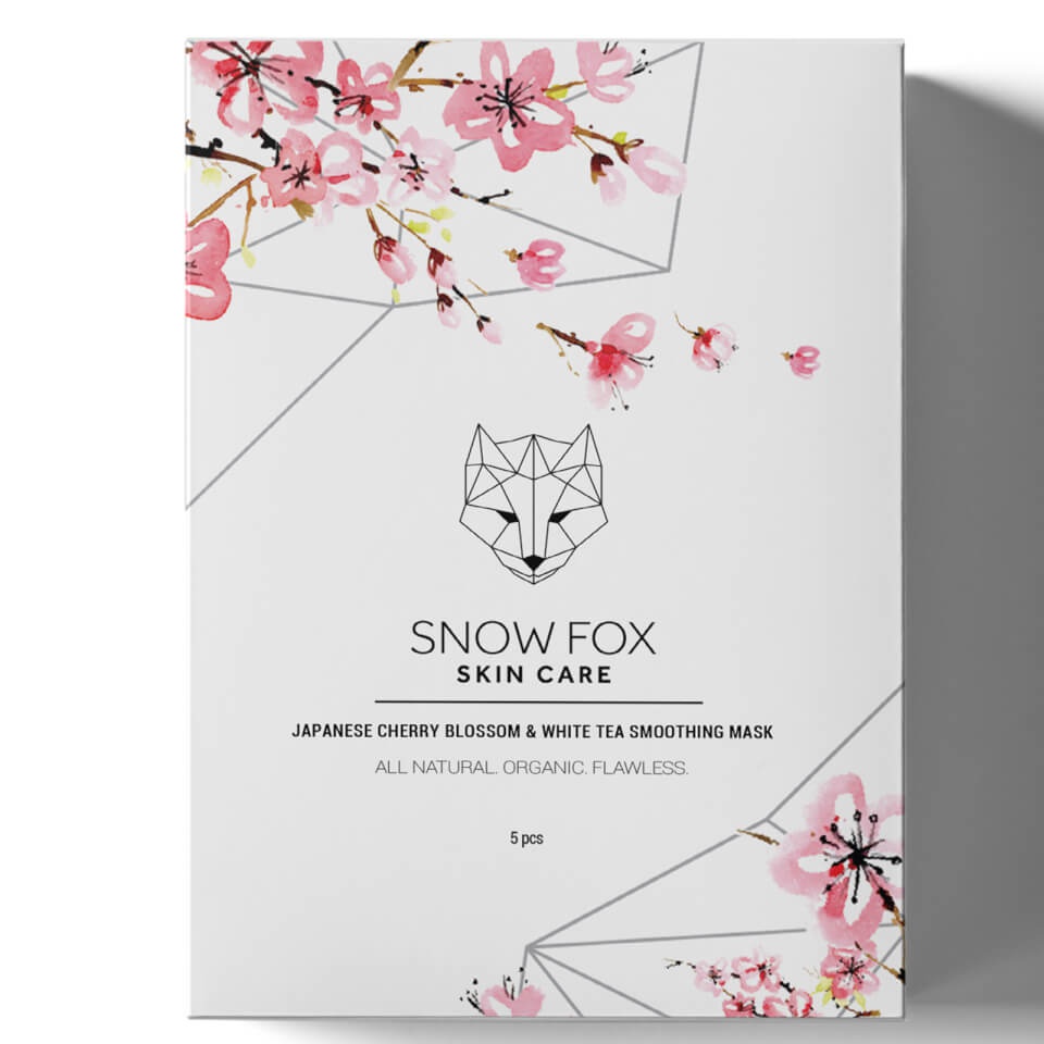 Snow fox Japanese Cherry Blossom &White Tea Smoothing Mask