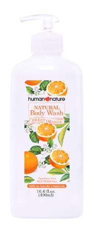 human  nature Natural Body Wash (Sweet Orange)