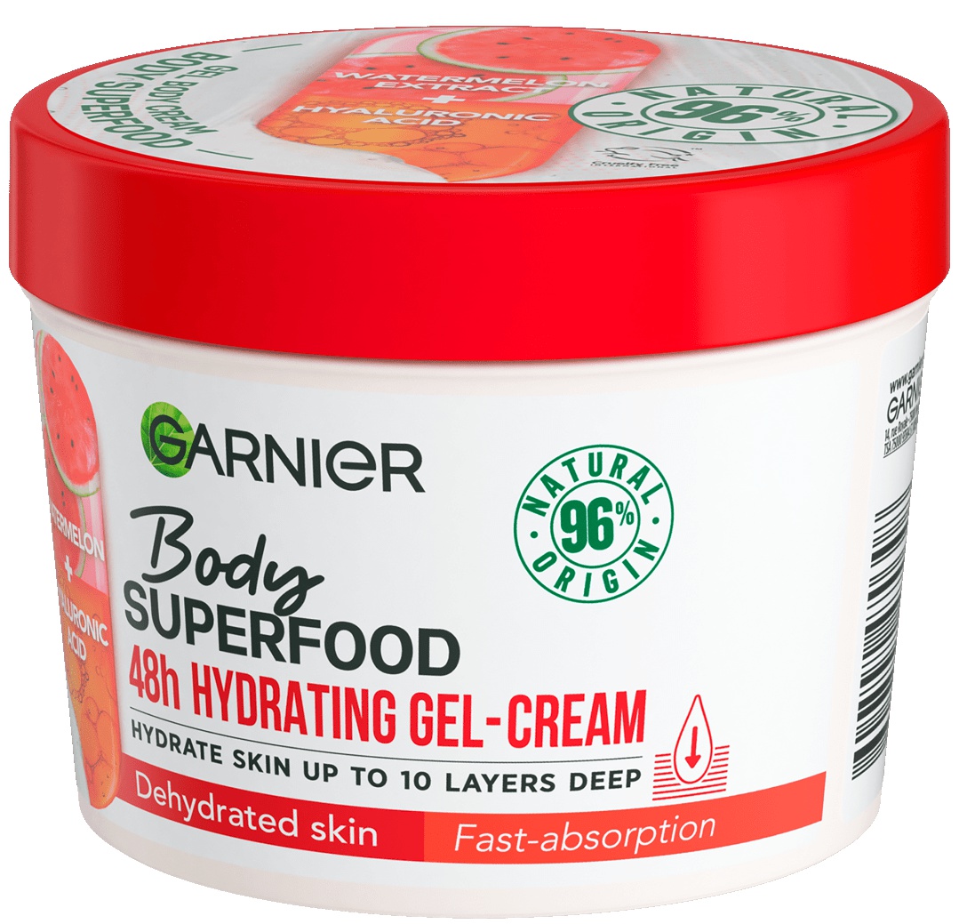 Garnier Body Superfood 48h Hydrating Gel-Cream Watermelon + Hyaluronic Acid