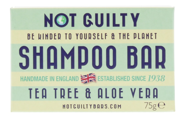 Not Guilty Tea Tree And Aloe Vera Shampoo Bar