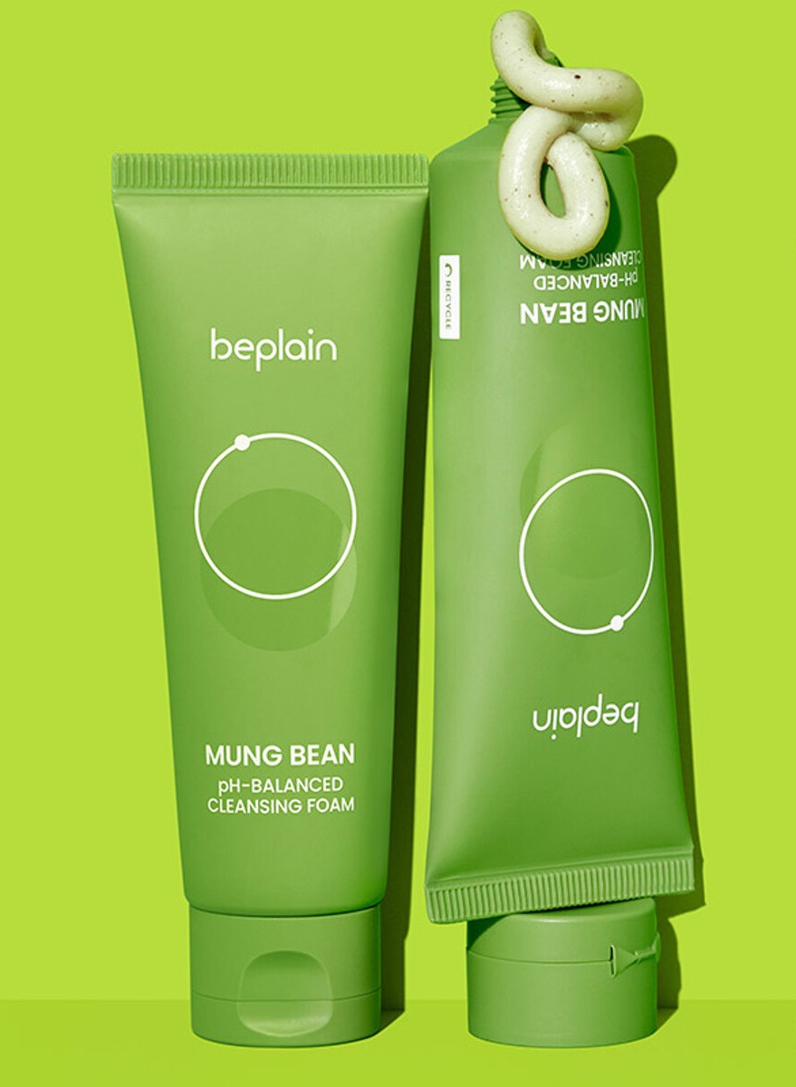 Be Plain Mung Bean pH-balanced Cleansing Foam