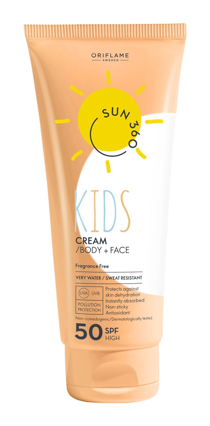 Oriflame Kids Cream Body + Face SPF 50 High