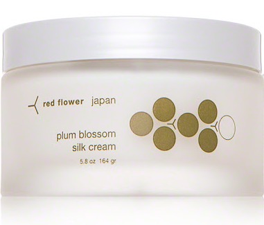 Red Flower Plum Blossom Silk Cream