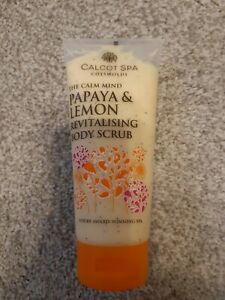Calcot Spa Papaya & Lemon Revitalising Body Scrub