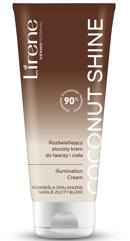 Lirene Perfect Tan Illumination Cream Coconut Shine