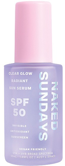 Naked Sundays SPF50 Clear Glow Radiant Sunscreen Serum