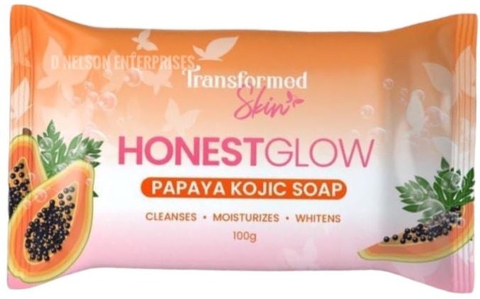 Honest Glow Papaya Kojic Soap