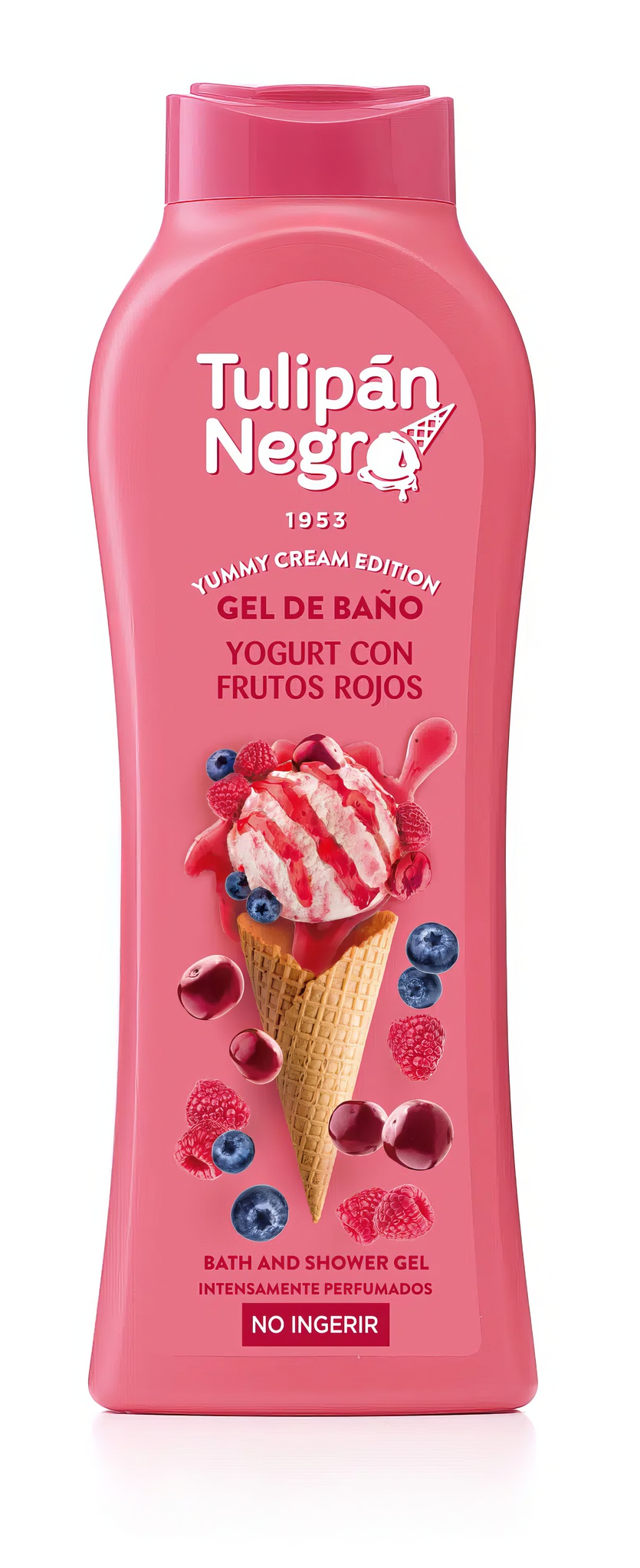 Tulipán Negro Yogurt With Red Fruits Bath & Shower Gel