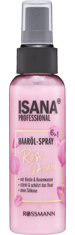 Isana Professional Haaröl-Spray Rose Dream