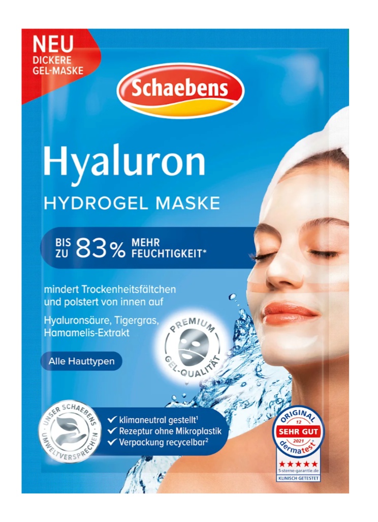 Schaebens Hyaluron Hydrogel Maske