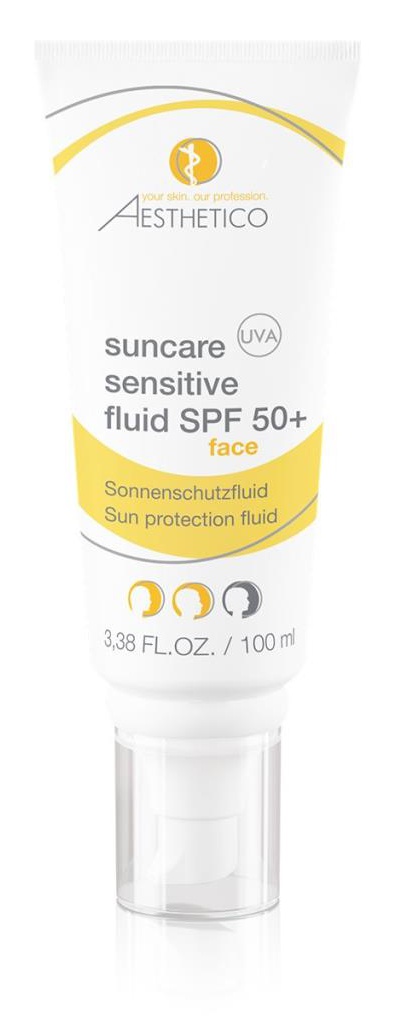 AESTHETICO Suncare Sensitive Fluid Spf 50+