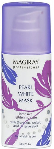Magiray Pearl White Mask
