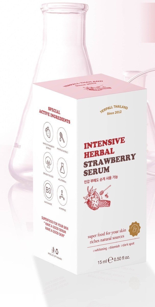 Yerpall Intensive Herbal Strawberry Serum