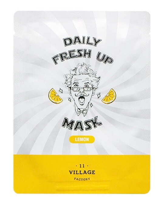 VILLAGE 11 FACTORY Daily Fresh Up Mask Lemon