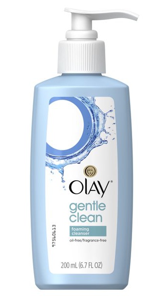 Olay Gentle Clean Oil Free Fragrance-Free Foaming Cleanser