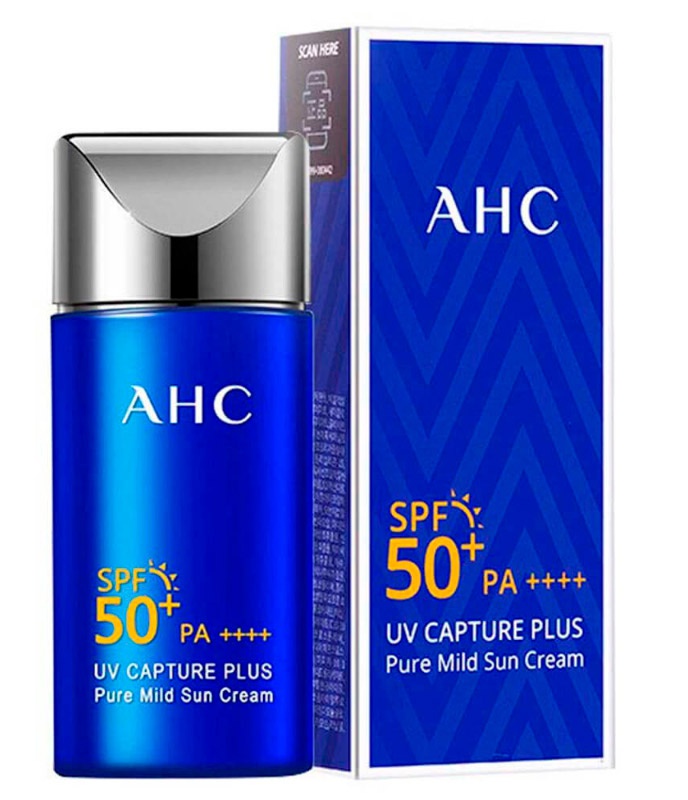 A.H.C Ahc UV Capture Plus Pure Mild Sun Cream SPF 50+ Pa++++