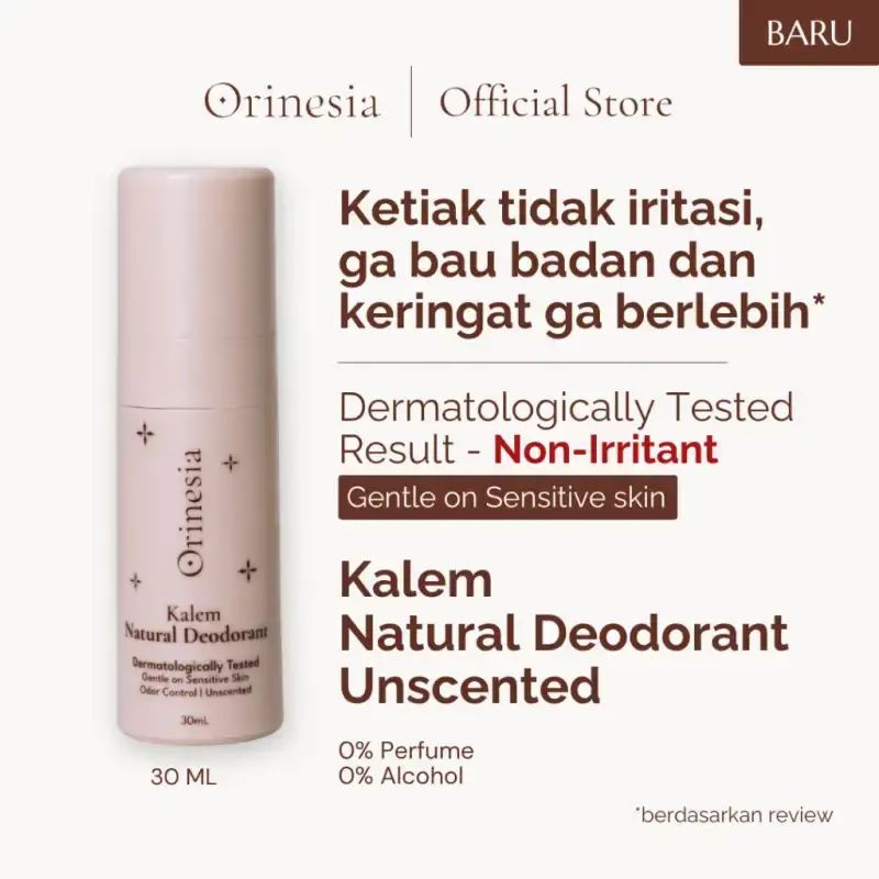 Orinesia Kalem Deodorant Natural Unscented