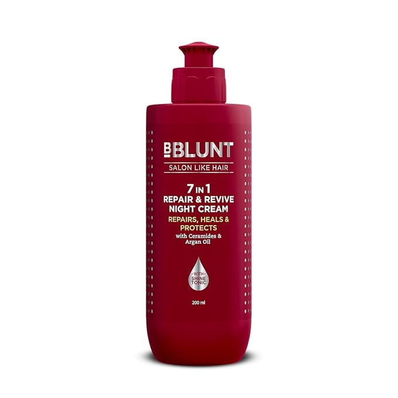 Bblunt 7 In 1 Repair & Revive Night Cream To Heal & Protect Hair Overnight
