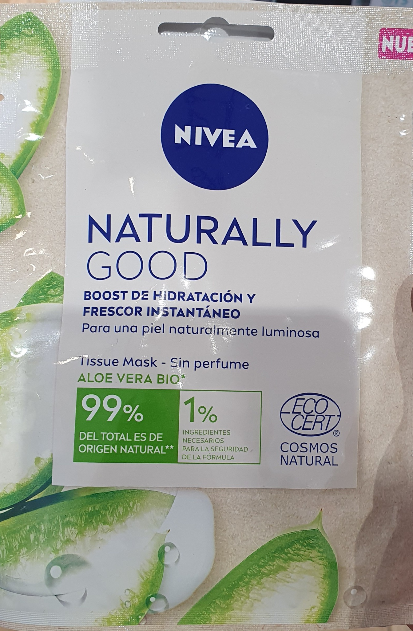 Nivea Naturally Good Tissue Mask