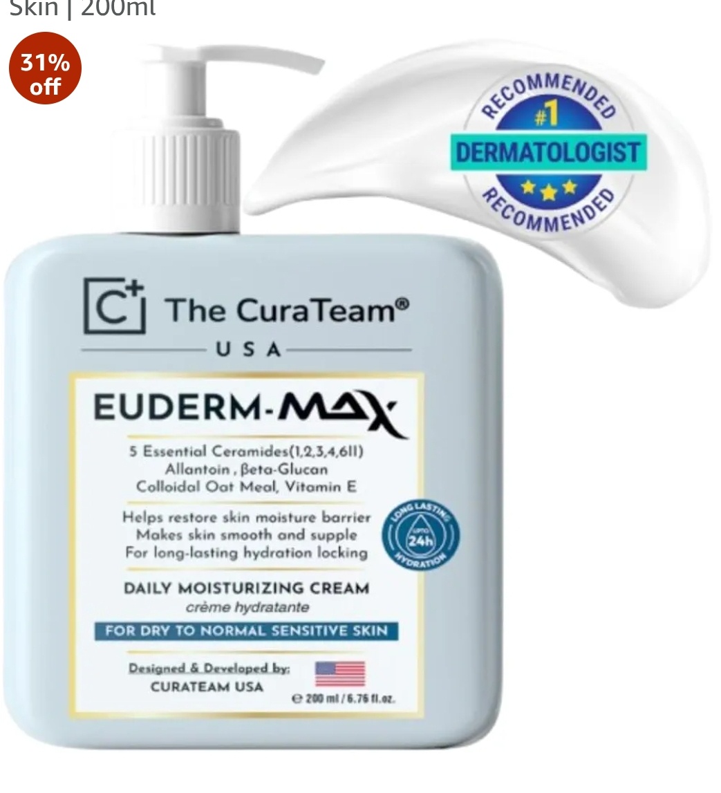 The Cura Team ® Daily Moisturizer Cream